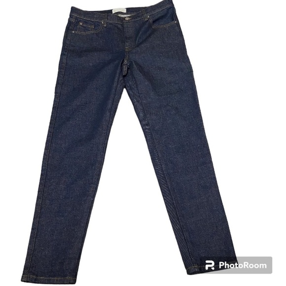 Sene Studio Cut For You Custom Made High Rise Cigarette Jeans in Midnight - Picture 3 of 9